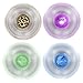 Tri-Spinner Fidget Toy 3D Printing Ceramic with Premium Quality EDC Focus Toy for Kids & Adults (Night Stars)