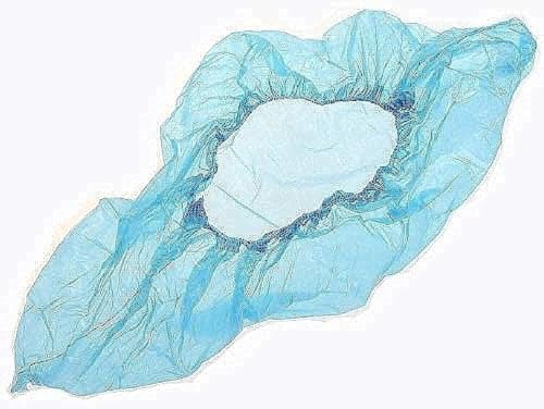 100 Pcs Disposable Plastic Shoe Covers Carpet Cleaning Overshoe