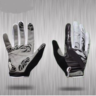 Naomi Druryss New Cycling Bike Bicycle Motorcycle Sports Gloves Full Finger Size M L XL White L