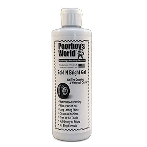 Poorboy's World Bold 'N Bright Tire Dressing Gel 16 oz.