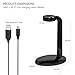 Pebble Time Round Charger, GOOQ Charging Stand Cradle Fast Charge Replacement Charger Dock Station with Micro USB Port for Pebble Time Round Smart Watch (Pebble Time Round Charger Stand)