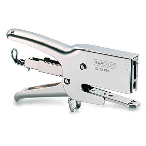 Rapesco Classic Plier Stapler Set, Includes 73 Plier Stapler and Pack of 2,000 Staples 73 Type 1/2" (1306)