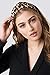 Huachi Criss Cross Headbands for Women Non Slip Hair Bands for Women's Hair Summer Hair Accessories, Solid Color, 8Pcs