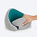 Ostrichpillow Go Neck Pillow, Travel Pillows for Airplanes, Premium Memory Foam Travel Pillow, 360º Ergonomic Design, Asymmetrical Sides, Travel Bag Included, Washable Modal Cover