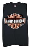 Harley-Davidson Men's Bar & Shield Muscle Shirt Tank Top, Black 30296623 (XL)