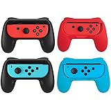 Beastron Joy Con Grips Compatible with Nintendo Switch, Handle Kit for Nintendo Game Switch Joy Con Controller 4 Pack