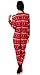 Rene Rofe Juniors Plush Onesie Footie Pajamas (Xx Large, Red Penguin)