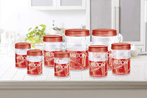 Milton-Vitro-Plastic-Jar-Set-18-Pieces-Transparent