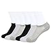 FABNFIT 6 Packs Men's Low Cut Socks/No Show Socks 100% Cotton Ventilated Casual/Running Socks,Perfect For Summer Wear