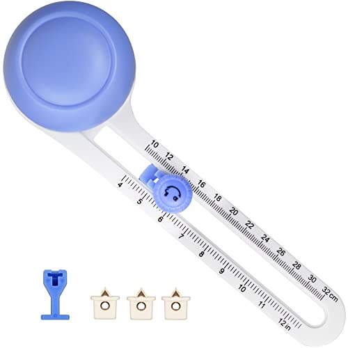 ECOHU Circular Paper Cutter Included 3 Blades, Circle Cutter Tool for