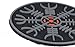 M-Tac Helm of Awe Viking Morale Patch PVC Norse Rune Vegvisir Morale (Gray)