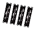 Replace parts Porcelain Steel Heat Plates (4-Pack) for Kenmore 146.1613211, 146.16132110, 146.16133110, 146.16142210, 146.16197210, 146.16198210, 146.16222010, 146.23673310 (14 15/16 X 3 13/16") primary