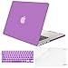 MOSISO Case Only Compatible with MacBook Pro Retina 13 inch (Models: A1502 & A1425) (Older Version Release 2015 - end 2012), Plastic Hard Shell Case & Keyboard Cover & Screen Protector, Light Purple