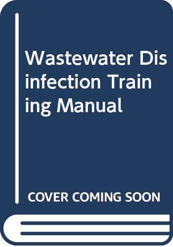 Wastewater Disinfection Training Manual
