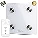 Body Fat Scale by iMagic for 11 Fitness Indicators, Bluetooth Smart Digital Scale with iOS/Android APP, Body Composition Analyzer for Weight, BMI, Fat, Water, Metabolic Age, BMR, etc. 11 Inch, White