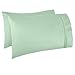 Nestl King Size Sheets Set - 4 Piece King Sheets, Bed Sheets for King Size Bed, Double Brushed King Bed Sheets, Hotel Luxury Mint Sheets Extra Soft Bedding Sheets & Pillowcases