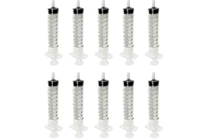 10ml Oral Syringes by Terumo - 10 Pack - Luer Slip Tip, No Needle, FDA Approved, Without Needle, Individually Blister Packed 
