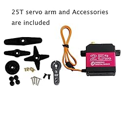 4Pcs DSSERVO DS3225MG 25KG Waterproof Metal Gear