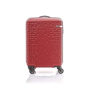 American Tourister Cruze ABS 55 cms Red Hardsided Suitcase