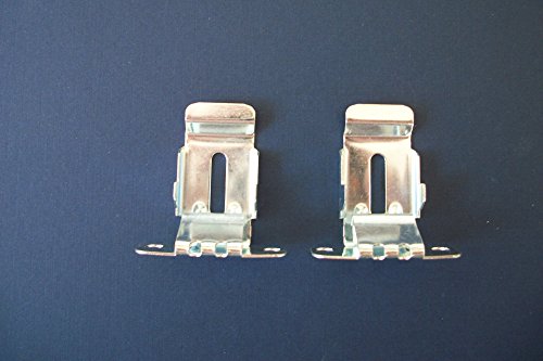 Graber 3/8" Crystal Pleat New Style Metal Bracket (1Pair) - Thumbnail 2