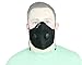 ATV Tek EDMBLK Elite Deluxe Neoprene Dust Mask (Black, 18