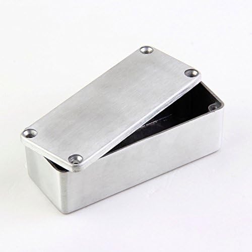 Facthuang 3PCS New 1590A Aluminum Stomp Box Effects Pedal Enclosure FOR Guitar