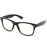 Goson Vintage Wayfarer Style Hipster Nerd Clear Lens Glasses