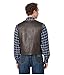 Scully Men's Leather Vest Brown X-Large