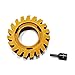 EWK Hollow Serrated Decal Eraser Wheel, Rubber Remover Wheel for Grinder, Ideal for Adhesives, Pinstripes, and Decals Removal