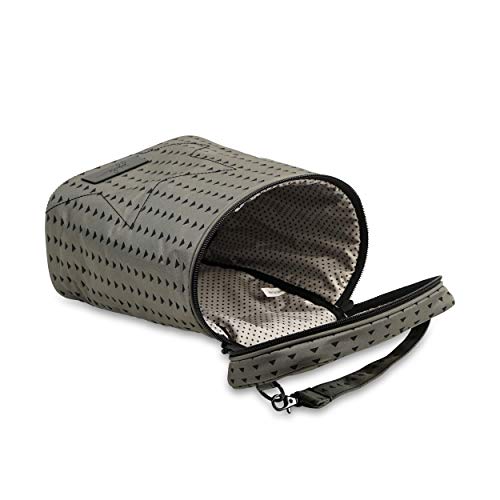 JuJuBe Fuel Cell Reusable/Insulated Bottle Bag and Lunchbox, Onyx Collection - Black Olive