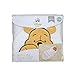 Disney Baby Bath Swaddler, Yellow/White Winnie The Pooh