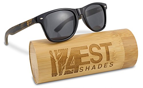 Bamboo Sunglasses - 100% Polarized Wood Shades for Men & Women from the 