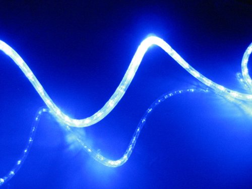 10FT BLUE LED Rope Light Kit For 12V System, Christmas Lighting, Outdoor rope lighting