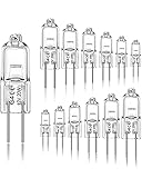 Jaenmsa G4 Light Bulbs 20W, 12 Pack Crystal Clear