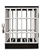 Stupidiotic Cell Block Cell Phone Jail with Lock and Key, Holds Up to 6 Devices or Smart Phones