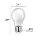 Philips LED Classic Glass Non-Dimmable A19 Light Bulb: 450-Lumen, 5000-Kelvin, 4.5-Watt (40-Watt Equivalent), E26 Base, Daylight, Frosted, 6-Pack