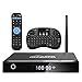 GooBang Doo XB-III Android 7.1 TV Box, 2GB RAM 16GB ROM Amlogic Quad Core 64 Bits Processor 3D 4K Bluetooth with i10 mini Keyboard - Black