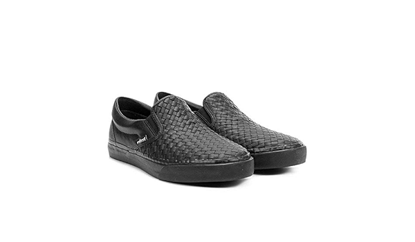 tênis couro slip on colcci matheus masculino