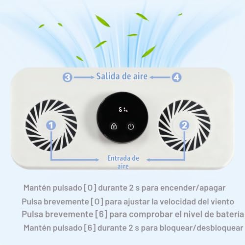 Sendowtek Universal Air Summer Baby Trolley Mat | Built-in adjustable fan. 3D mesh Breathable for summer. Ideal for outdoor, indoor, cot or car seat.