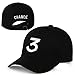 BeiGangStyle Unisex Hat Letter Chance 3 Cap Summer Fashion Cap Chance The Rapper Baseball Cap Chance Baseball Cap Black