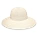 Wallaroo Women's Victoria Diva Sun Hat- Packable Straw Hat