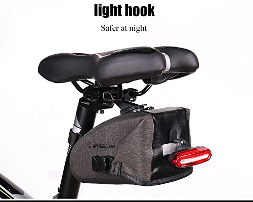 WHEEL UP Reflective Waterproof Tube MTB Mountain Road Bicycle Bag Cycling Saddle Frame Bag Seat Bag For Bike Cycling Accessories