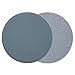 3 Inch 5000 Grit Aluminum Oxide Waterproof Wet/Dry Hook and Loop Sanding Discs with a 1/4 inch Shank Backing Pad + Soft Foam Buffering Pad for DIY Woodworking, 30-Pack