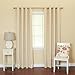 Best Home Fashion Thermal Insulated Blackout Curtains - Antique Bronze Grommet Top - Beige - 52