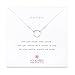 Dogeared Karma Necklace - Sterling Silver