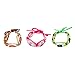ELCOHO Colorful Friendship Bracelets Handmade Mix 30 Pieces Various Styles Woven Bracelets for Wrist Anklet