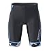 MY KILOMETRE Triathlon Shorts Mens 9”Black | Easy Reach Leg Pockets | Chamois for Long-Distance Tri Race