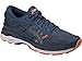 ASICS Women's Gel-Kayano 24 Running Shoes, 8M, Smoke Blue/Dark Blue/CANTELOUP