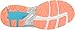 ASICS Women's Gt-1000 5 Running Shoe, Aquarium/Silver/Flash Coral, 8 D US