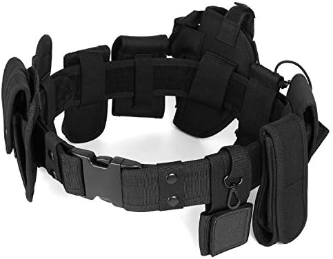Odoland Versatile Police Security Tactical Modular Equipment System Molded Duty Belt Set